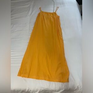 Target, a new day, linen maxi dress